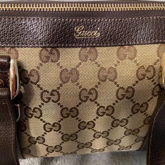 Authentic Small Gucci Abbey Tote with eBay dust bag - Picture 3 of 16